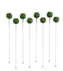 Green Bell Stir Sticks