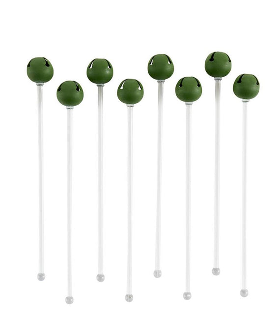 Green Bell Stir Sticks