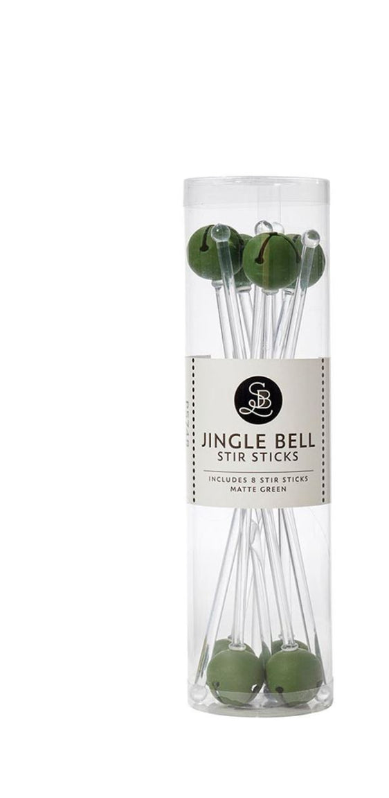 Green Bell Stir Sticks