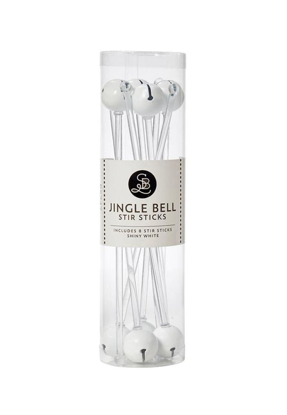 White Bell Stir Sticks